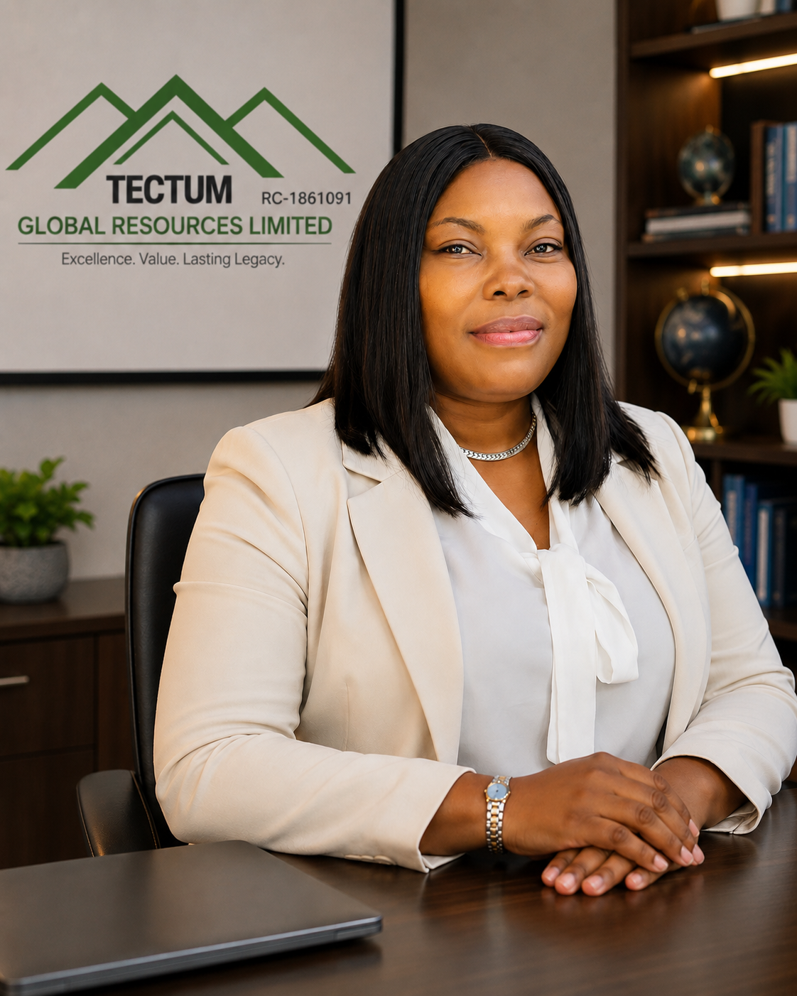 Tpl Dr Mrs Jamila W. Sani, Managing Director of Tectum Global Resources